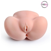 Реалистичный мастурбатор с двумя функциональными отверстиями - Erowoman-Eroman - в Северске купить с доставкой