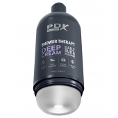 Мастурбатор в бутылке Shower Therapy Deep Cream - Pipedream - в Северске купить с доставкой