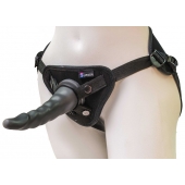 Комплект из трусиков Harness и двух насадок - 20,5 и 18 см. - LOVETOY (А-Полимер) - купить с доставкой в Северске