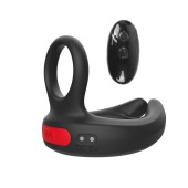 Черное эрекционное виброкольцо Cock Ring с пультом ДУ - I-MOON - в Северске купить с доставкой