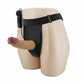 Полый вибрострапон на регулируемых трусиках Draven - 17,5 см. - Baile - купить с доставкой в Северске