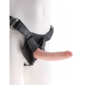 Страпон на виниловых трусиках Strap-on Harness Cock - 17,8 см. - Pipedream - купить с доставкой в Северске