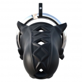 Черный замок верности Extreme Silicone Cock Blocker - Pipedream - купить с доставкой в Северске