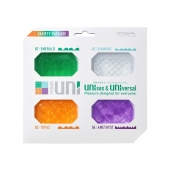 Набор из 4 мастурбаторов-стимуляторов Tenga Uni Variety Pack - Tenga - в Северске купить с доставкой
