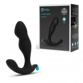 Черный утяжеленный анальный стимулятор Rocker Plug - 12 см. - b-Vibe - в Северске купить с доставкой
