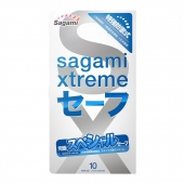 Презервативы Sagami Xtreme Ultrasafe с двойным количеством смазки - 10 шт. - Sagami - купить с доставкой в Северске