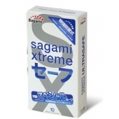 Презервативы Sagami Xtreme Ultrasafe с двойным количеством смазки - 10 шт. - Sagami - купить с доставкой в Северске