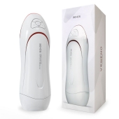 Белый вибромастурбатор со сжатием и голосовым сопровождением - Rends - в Северске купить с доставкой