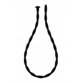 Черный уретральный массажер Glide Large - 30 см. - Lola Games - купить с доставкой в Северске