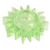 Зеленое эрекционное кольцо-солнце - Toyfa Basic - в Северске купить с доставкой