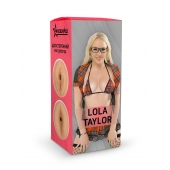 Двусторонний мастурбатор Lola Taylor - 22 см. - ФлешНаш - в Северске купить с доставкой