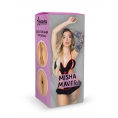 Двусторонний мастурбатор Misha Maver - 22 см. - ФлешНаш - в Северске купить с доставкой
