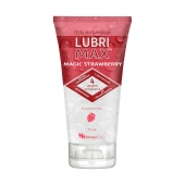 Интимный гель-смазка на водной основе Lubrimax Magic Strawberry - 75 мл. - ИнтелБИО - купить с доставкой в Северске