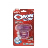 Фиолетовое эрекционное виброкольцо OWOW PURPLE - Screaming O - в Северске купить с доставкой