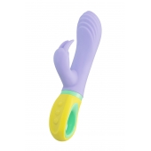 Сиреневый вибратор-кролик Wisteria - 18,5 см. - ToyFa