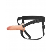 Полый страпон на ремнях 6’’ Hollow Silicone Strap-on - Pipedream - купить с доставкой в Северске