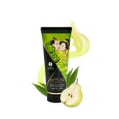 Массажный крем для тела с ароматом груши и зелёного чая Pear   Exotic Green Tea - 200 мл. - Shunga - купить с доставкой в Северске