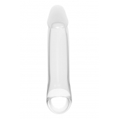 Прозрачная насадка-удлинитель 6.6’’ Extender With Ball Strap - 17,3 см. - Dream Toys - в Северске купить с доставкой