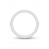 Белое люминесцентное эрекционное кольцо Silicone Glo Cock Ring - Blush Novelties - в Северске купить с доставкой