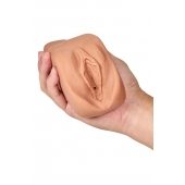 Маструбатор-вагина с вибрацией Soft   Wet Renata Realistic Tan Masturbator - Blush Novelties - в Северске купить с доставкой