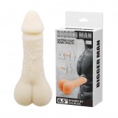 Мастурбатор-насадка Bigger Man - 21,5 см. - Baile - в Северске купить с доставкой