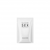 Полоски для орального секса Slow Sex Oral Sex Strips - 7 шт. - Bijoux Indiscrets - купить с доставкой в Северске
