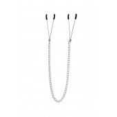 Зажимы на соски «Вилки» на цепочке - Pecado - купить с доставкой в Северске