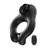 Черное эрекционное кольцо Abe с пультом ДУ - BeYourLover - в Северске купить с доставкой