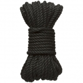 Черная верёвка для связывания и фиксации Bind Tie - 9,14 м. - Doc Johnson - купить с доставкой в Северске