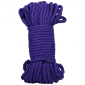 Фиолетовая верёвка для связывания и фиксации Bind Tie - 15,24 м. - Doc Johnson - купить с доставкой в Северске