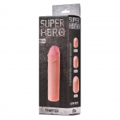 Фаллоудлинитель SUPER HERO Tempter - 16 см. - Lola Games - в Северске купить с доставкой