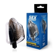 Дымчатый сквозной мастурбатор с вибрацией - Sex Expert - в Северске купить с доставкой