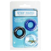 Набор из 3 эрекционных колец без рельефа - Boys of Toys - в Северске купить с доставкой
