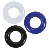 Набор из 3 эрекционных колец без рельефа - Boys of Toys - в Северске купить с доставкой