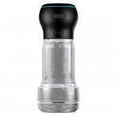 Набор PowerBlow   Feel Pocket Stroker Crystal: мастурбатор и интерактивная насадка - Kiiroo - в Северске купить с доставкой