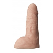 Телесный фаллоудлинитель с мошонкой Cock Next - 19 см. - LOVETOY (А-Полимер) - в Северске купить с доставкой