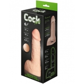 Телесный фаллоудлинитель с мошонкой Cock Next - 17 см. - LOVETOY (А-Полимер) - в Северске купить с доставкой