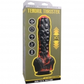 Черно-красная мини-машина на присоске Tendril Thruster - 21,6 см. - Doc Johnson - купить с доставкой в Северске