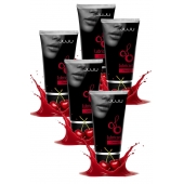 Набор из 5 съедобных лубрикантов JUJU со вкусом вишни - JuJu - купить с доставкой в Северске