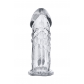 Прозрачная насадка на пенис Uco - 13 см. - A-toys - в Северске купить с доставкой