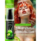 Съедобная смазка на водной основе с ароматом фейхоа - 60 гр. - Биоритм - купить с доставкой в Северске