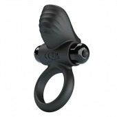 Черное эрекционное кольцо с вибрацией Adrien - Baile - в Северске купить с доставкой