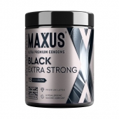 Черные утолщенные презервативы MAXUS Extra Strong с железным кейсом - 15 шт. - Maxus - купить с доставкой в Северске
