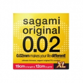 Презерватив увеличенного размера Sagami Original 0.02 XL-size - 1 шт. - Sagami - купить с доставкой в Северске