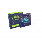 Светящиеся в темноте презервативы Expert Neon - 3 шт. - Expert - купить с доставкой в Северске