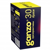 Ароматизированные презервативы Ganzo Juice - 30 шт. - Ganzo - купить с доставкой в Северске