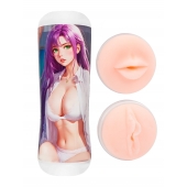 Двусторонний мастурбатор аниме - ротик и вагина - Tokyo Style - в Северске купить с доставкой