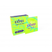 Ультратонкие презервативы Expert Invisible - 3 шт. - Expert - купить с доставкой в Северске