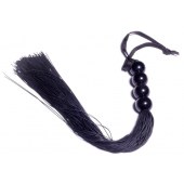 Черная силиконовая плеть - 37 см. - Boys of Toys - купить с доставкой в Северске