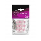 Прозрачная сквозная насадка на пенис с цветными шариками - Erowoman-Eroman - в Северске купить с доставкой